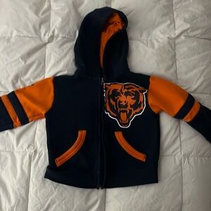 NFL 2t Chicago Bears zip up hoodie